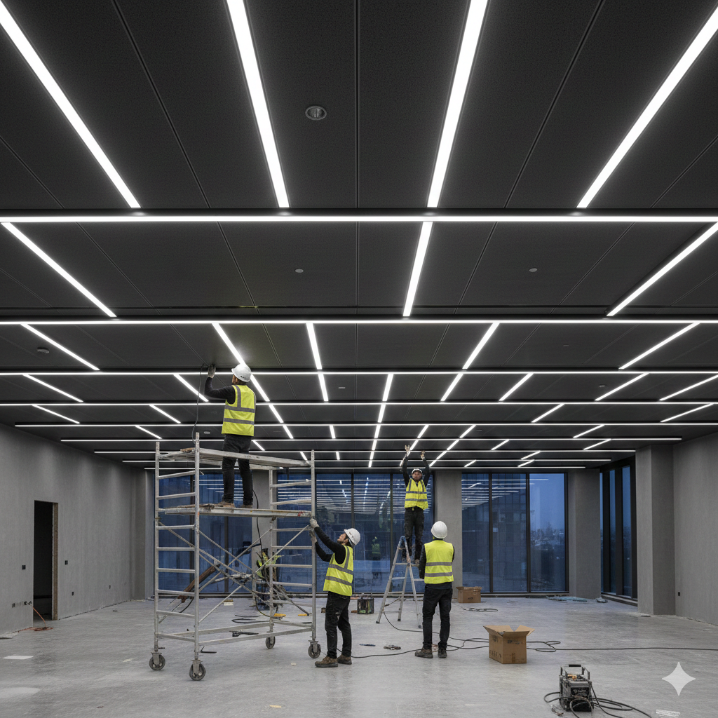 Instalare corpuri iluminat