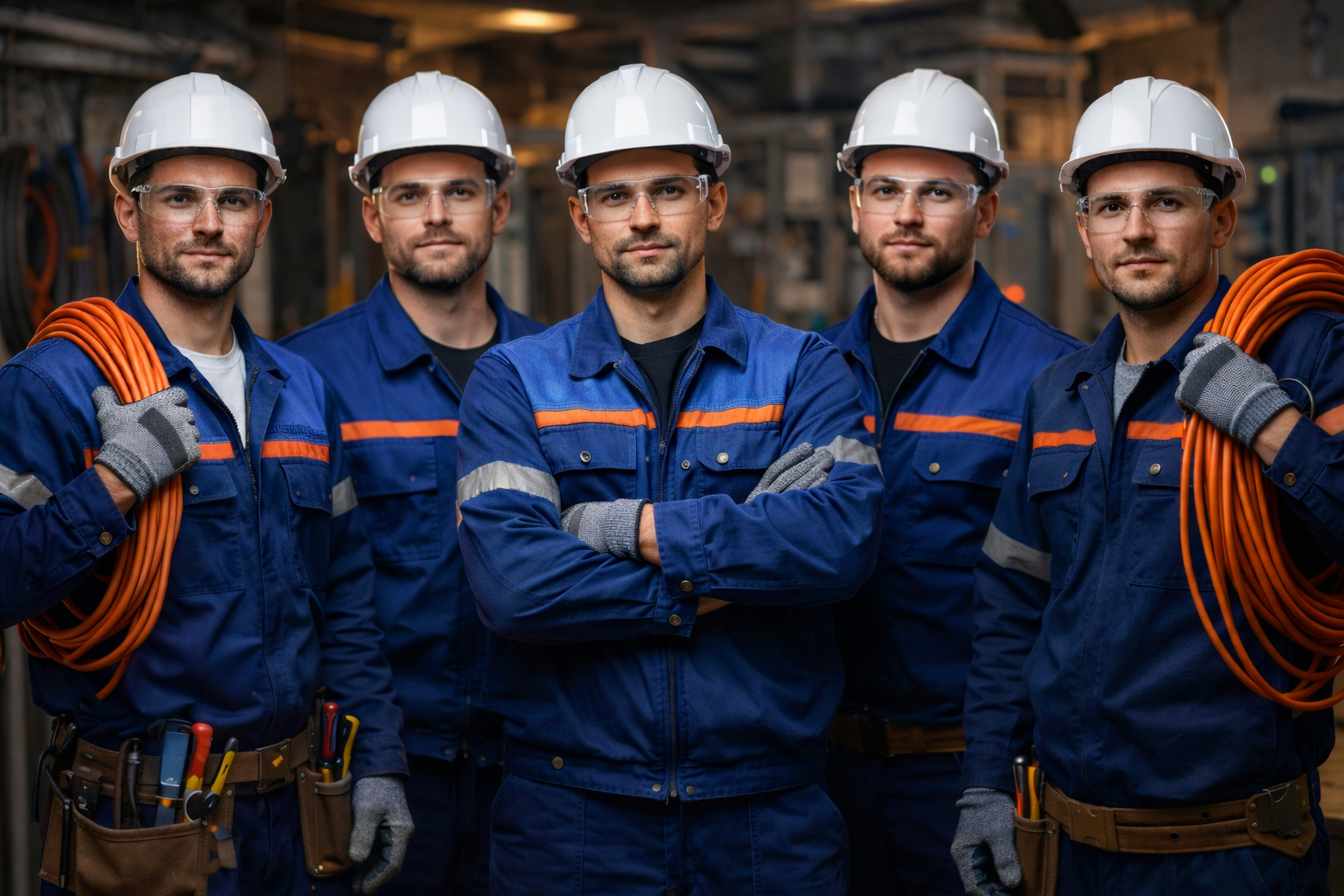 Echipa Hiwudie la lucru